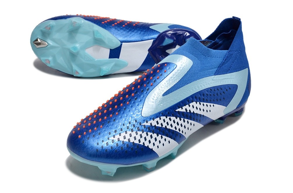 Adidas Predator Accuracy+ Laceless FG Marinerush Pack - Bright Royal/White/Bliss Blue