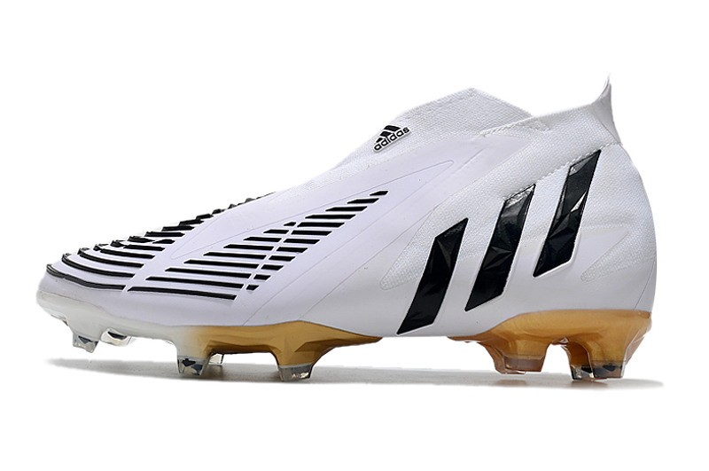 Adidas Predator Edge+ FG Al Hilm - White/Black/Metallic Gold