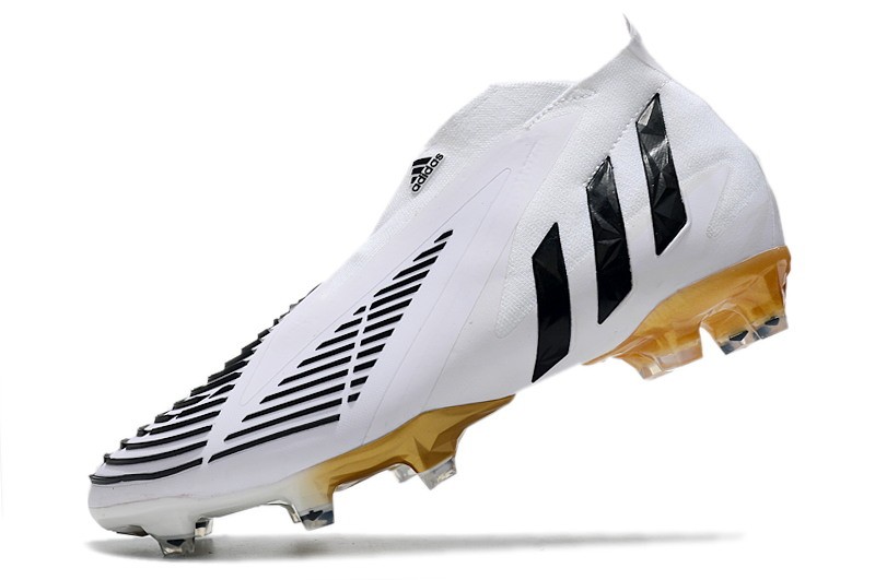 Adidas Predator Edge+ FG Al Hilm - White/Black/Metallic Gold