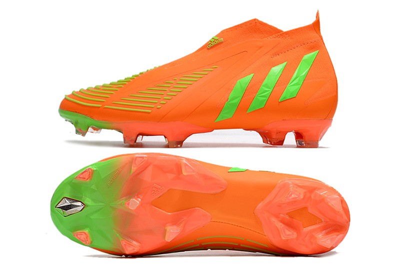 Adidas Predator Edge+ FG 'Game Data' - Solar Red/Green/Black