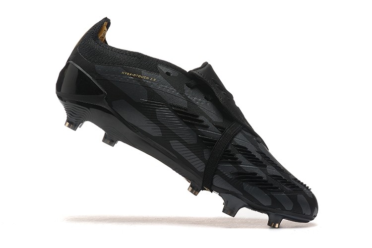 Adidas Predator Elite FG Foldover Tongue FG - Black/Gold Metallic