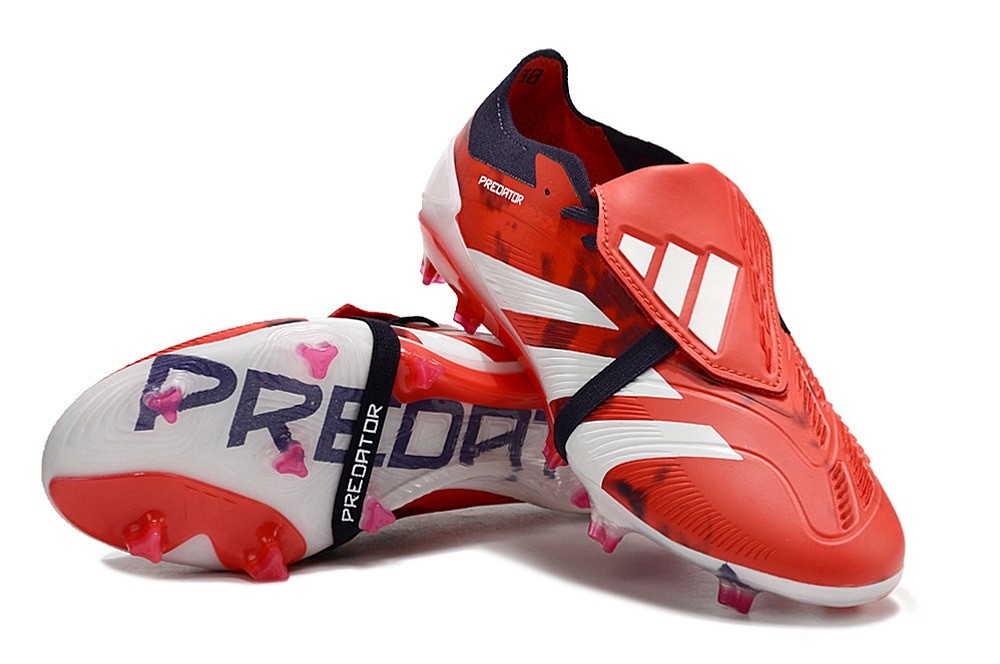 Adidas Predator Elite Foldover Tongue FG - Red/White/Black