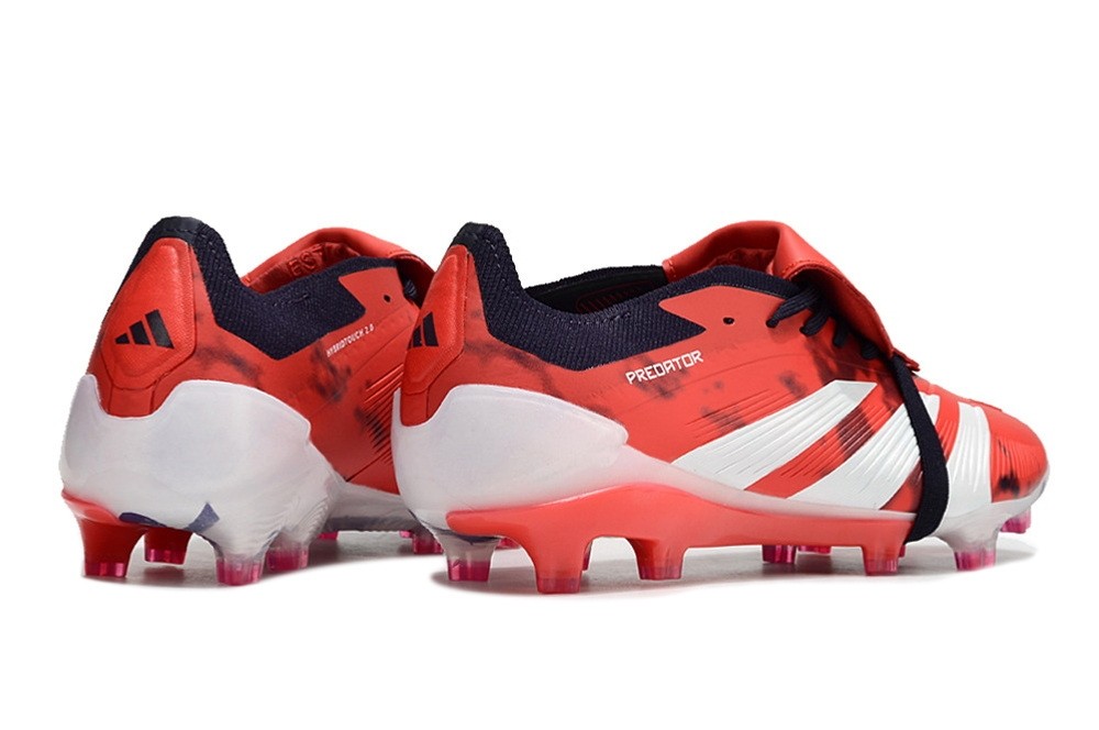 Adidas Predator Elite Foldover Tongue FG - Red/White/Black