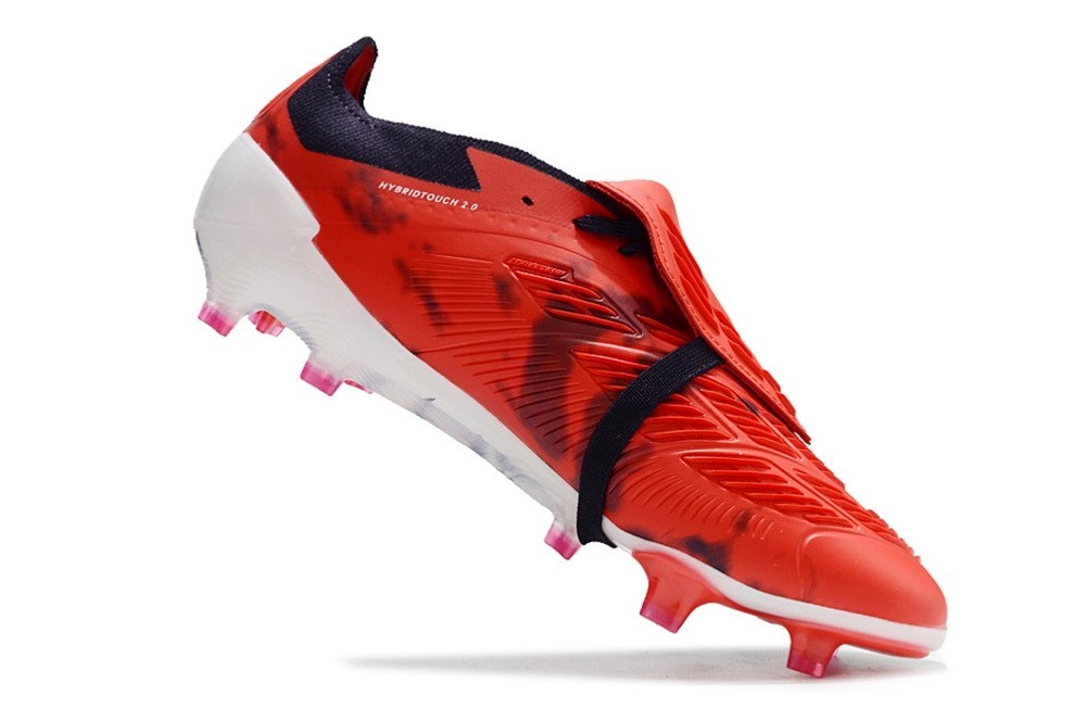 Adidas Predator Elite Foldover Tongue FG - Red/White/Black