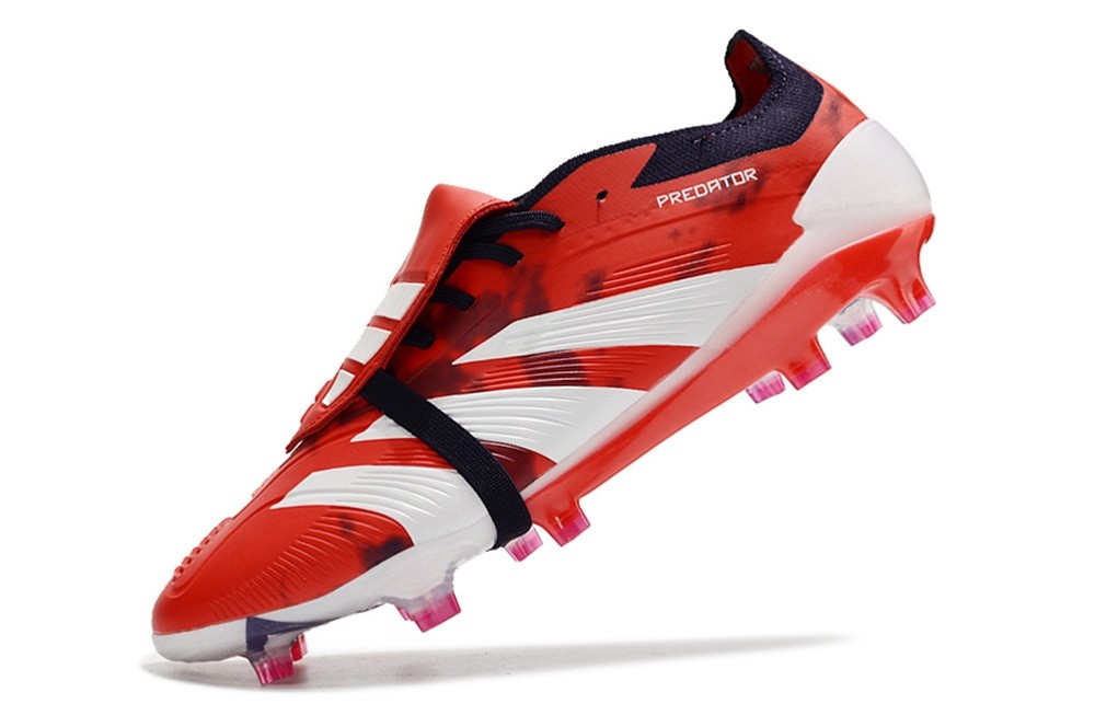 Adidas Predator Elite Foldover Tongue FG - Red/White/Black