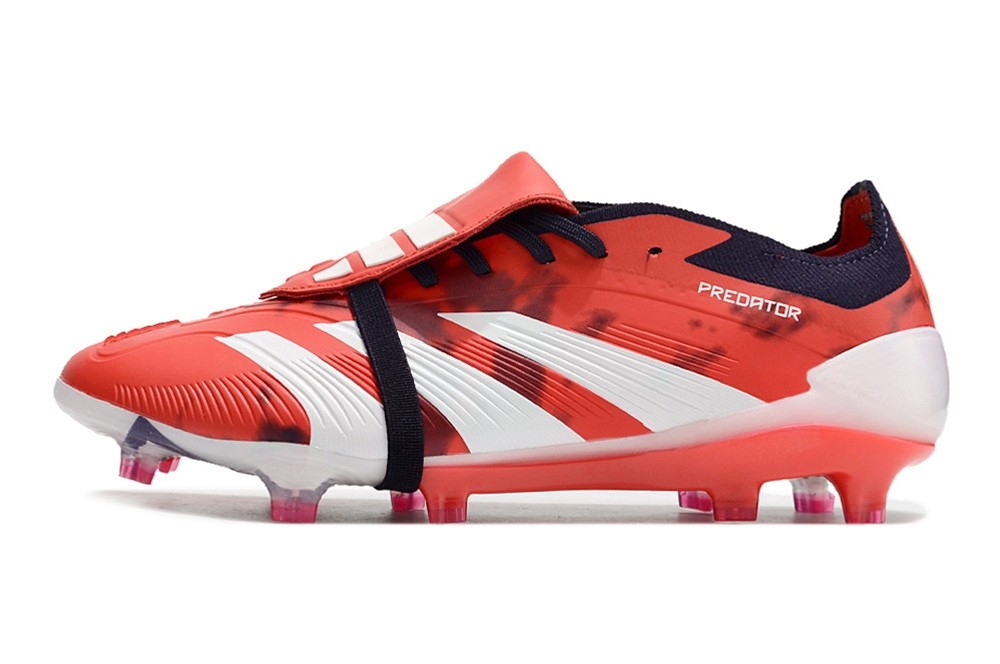 Adidas Predator Elite Foldover Tongue FG - Red/White/Black