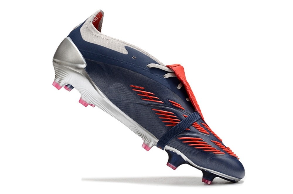 Adidas Predator Elite Foldover Tongue FG Roteiro - Tech Indigo/Vivid Red