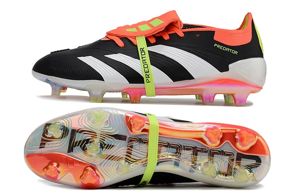 Adidas Predator Elite Foldover Tongue FG Solar Energy - Black/Solar Red/Solar Yellow