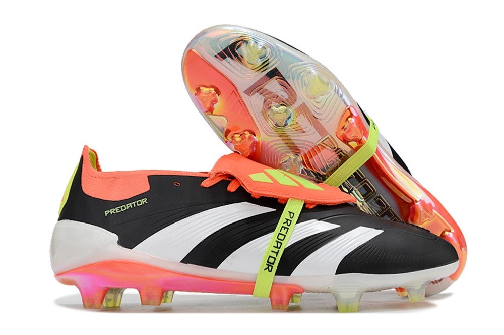 Adidas Predator Elite Foldover Tongue FG Solar Energy - Black/Solar Red/Solar Yellow