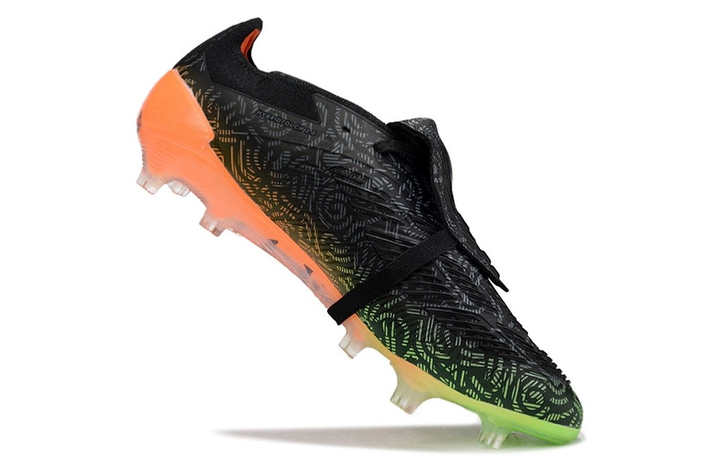 Adidas Predator Elite Foldover Tongue FG Vortex - Black/White/Green