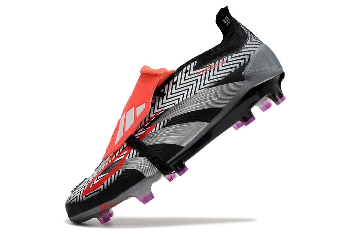 Adidas Predator Elite Foldover Tongue FG Zebra - Black/White/Red