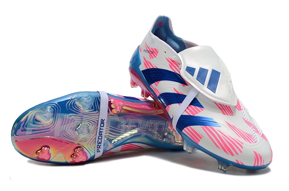 Adidas Predator Elite FT FG 24-25 Reemergence Pack - White/Neon Pink/Blue