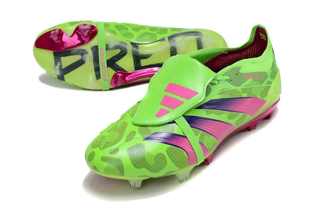 Adidas Predator Elite FT Tongue FG Generation - Solar Green/Pink/Lucid Lemon