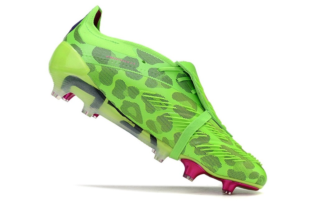Adidas Predator Elite FT Tongue FG Generation - Solar Green/Pink/Lucid Lemon
