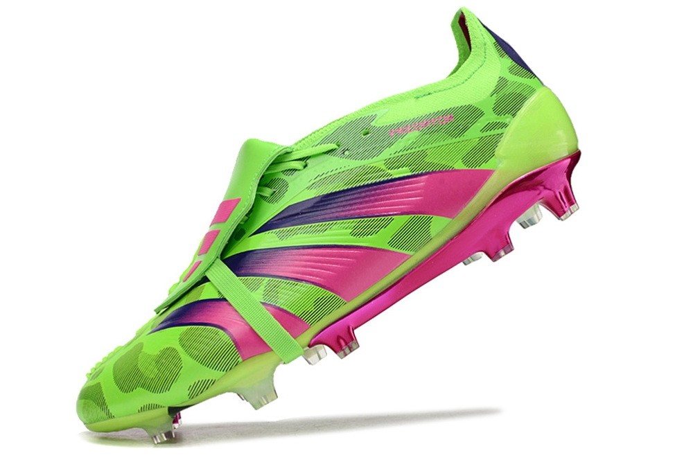 Adidas Predator Elite FT Tongue FG Generation - Solar Green/Pink/Lucid Lemon
