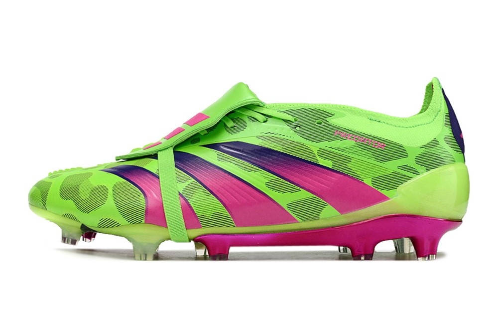 Adidas Predator Elite FT Tongue FG Generation - Solar Green/Pink/Lucid Lemon
