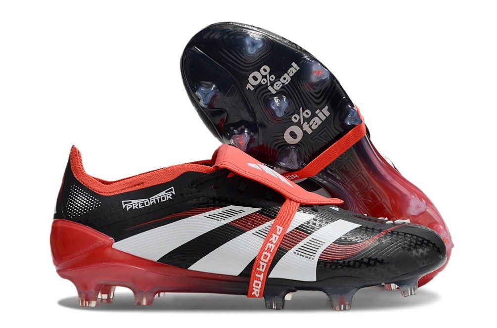 Adidas Predator Elite FT Tongue FG Moments Pack - Black /White/Vivid Red 