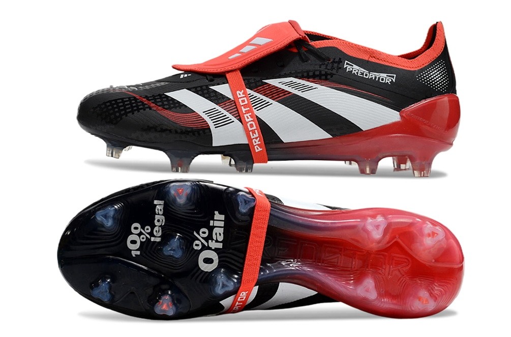 Adidas Predator Elite FT Tongue FG Moments Pack - Black /White/Vivid Red 