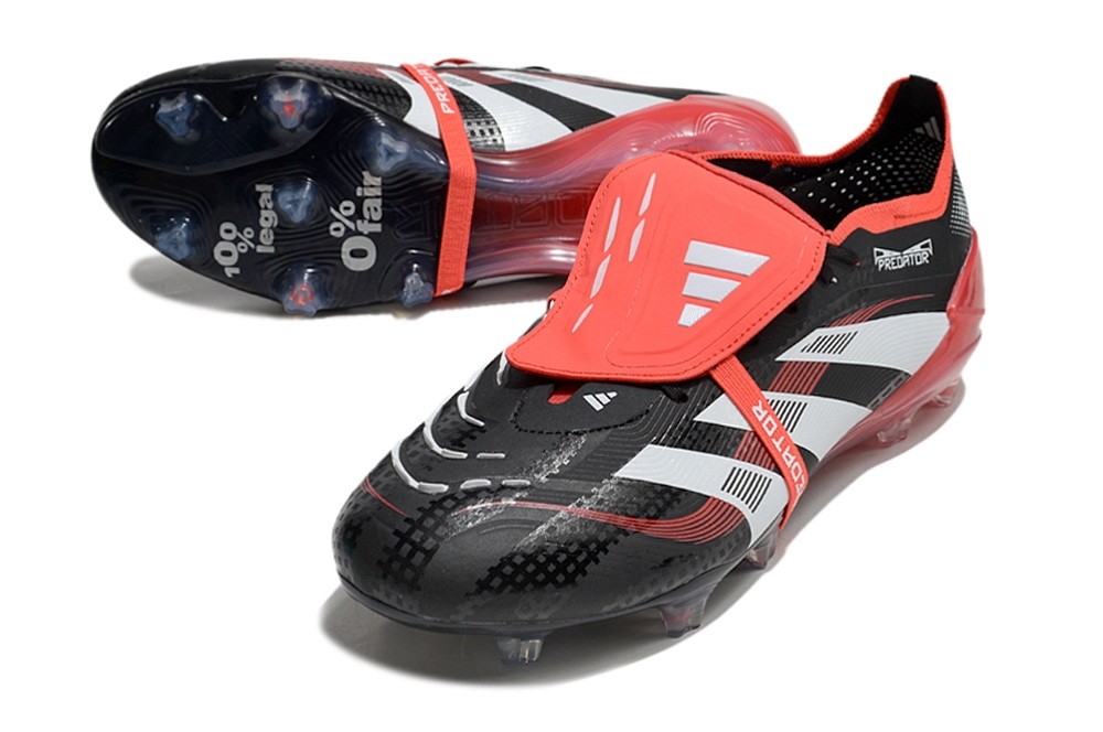 Adidas Predator Elite FT Tongue FG Moments Pack - Black /White/Vivid Red 