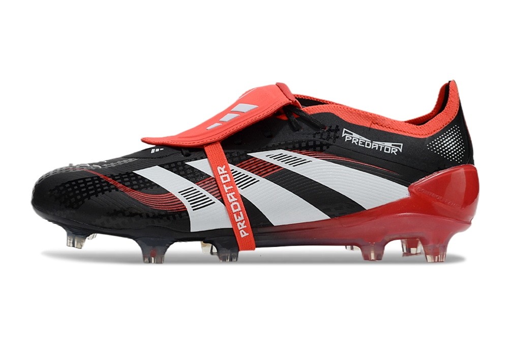 Adidas Predator Elite FT Tongue FG Moments Pack - Black /White/Vivid Red 
