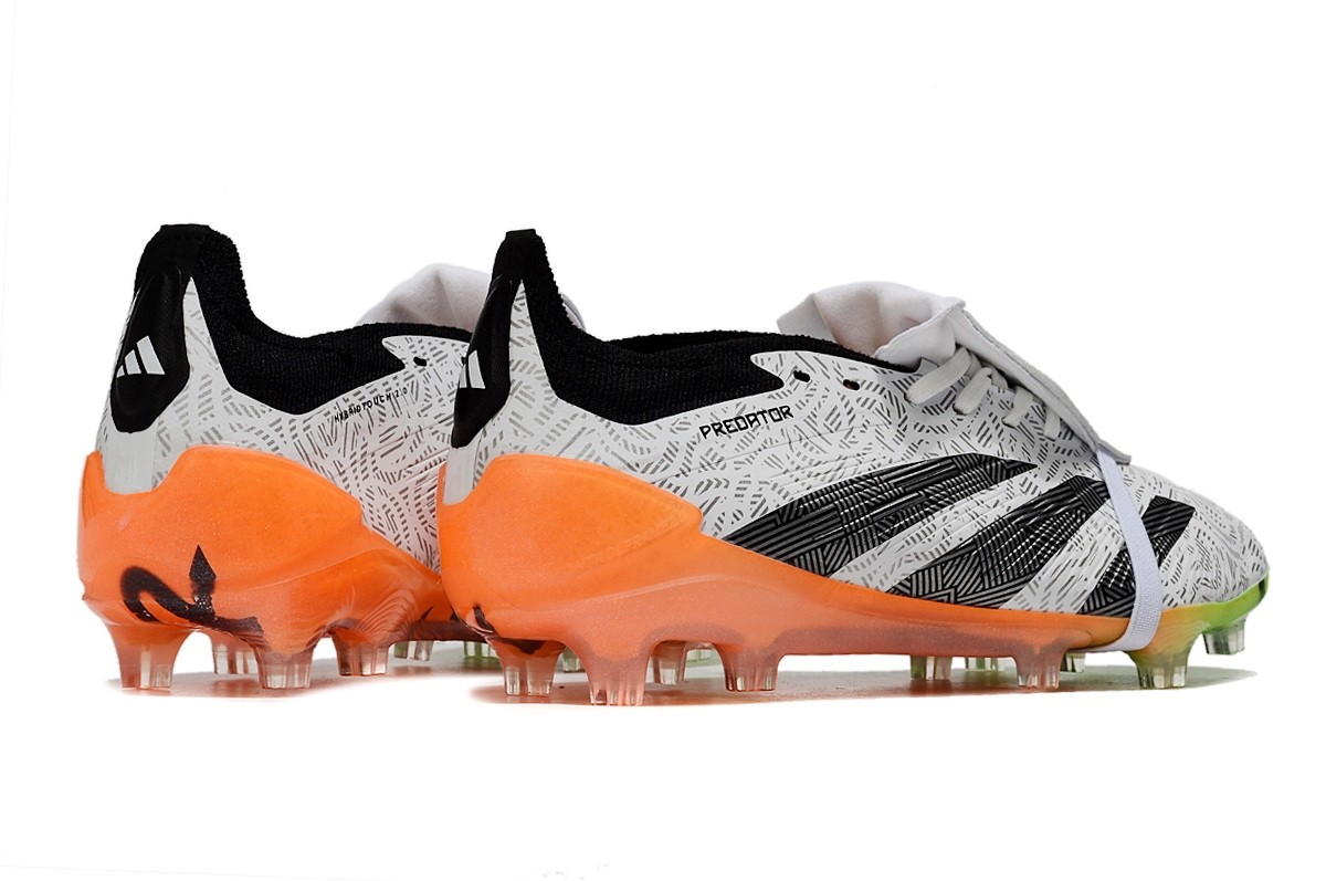 Adidas Predator Elite FT Tongue FG Vortex - White/Black/Orange