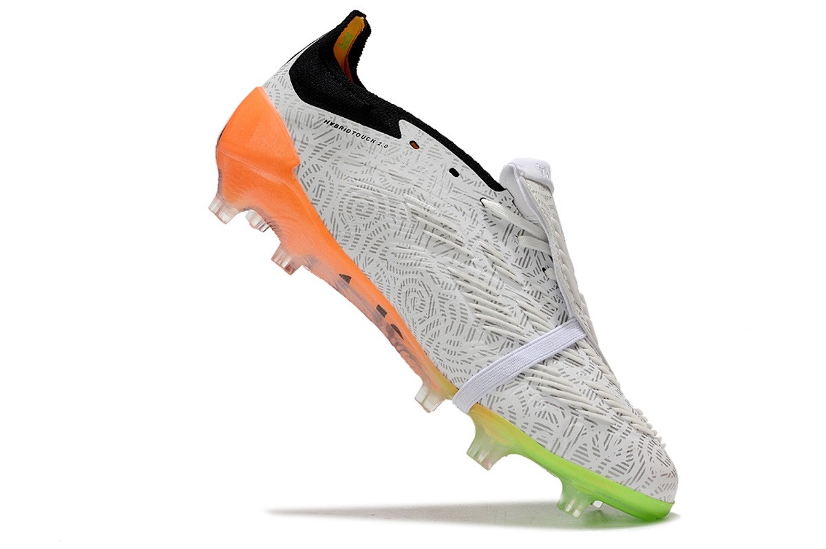 Adidas Predator Elite FT Tongue FG Vortex - White/Black/Orange