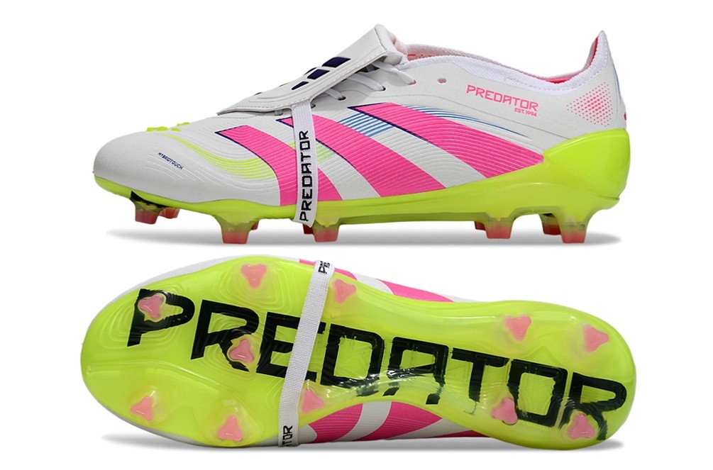 Adidas Predator Elite Tongue FG Celestial Victory Pack - White/Pink/Lucid Lemon