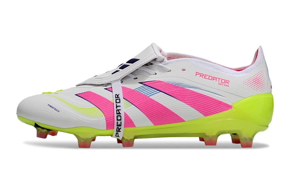 Adidas Predator Elite Tongue FG Celestial Victory Pack - White/Pink/Lucid Lemon