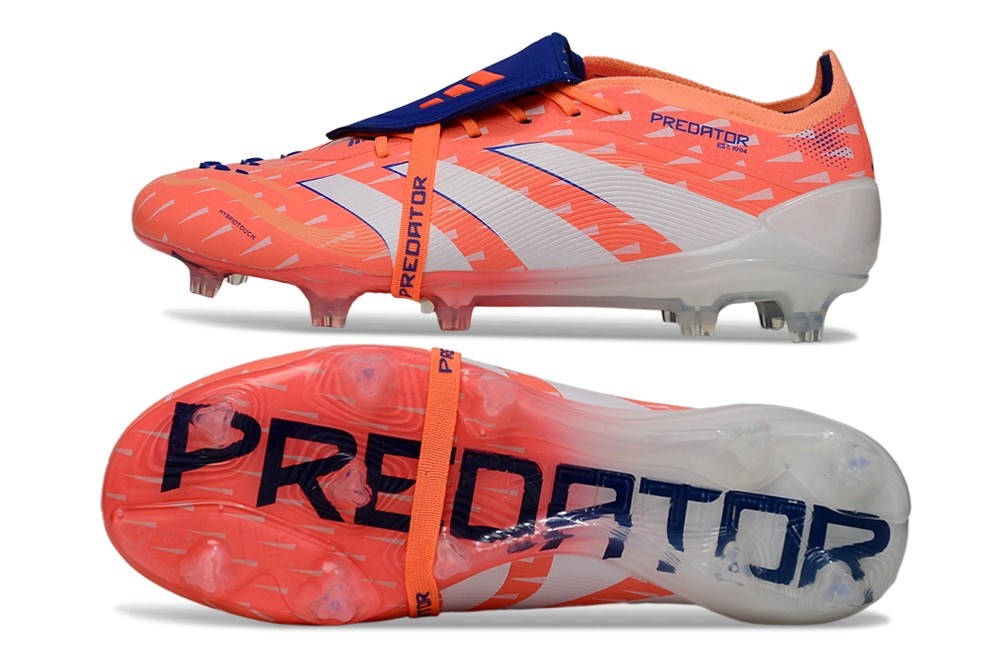 Adidas Predator Elite Tongue FG Coral Blaze Pack - Orange/White/Blue