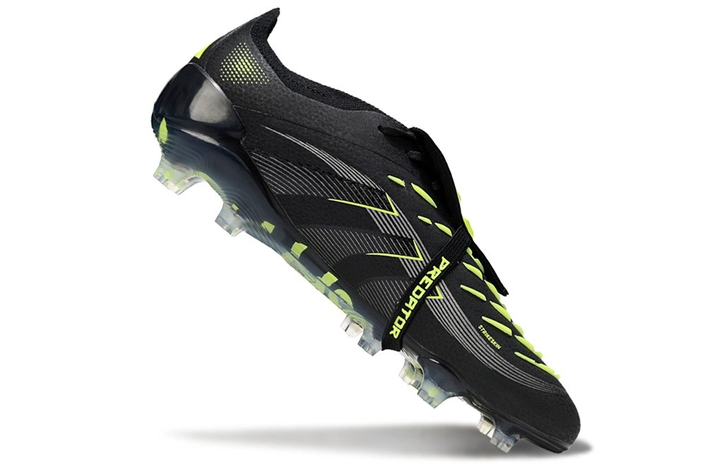 Adidas Predator Elite Tongue FG Electric Stealth Pack - Black/Lucid Lemon