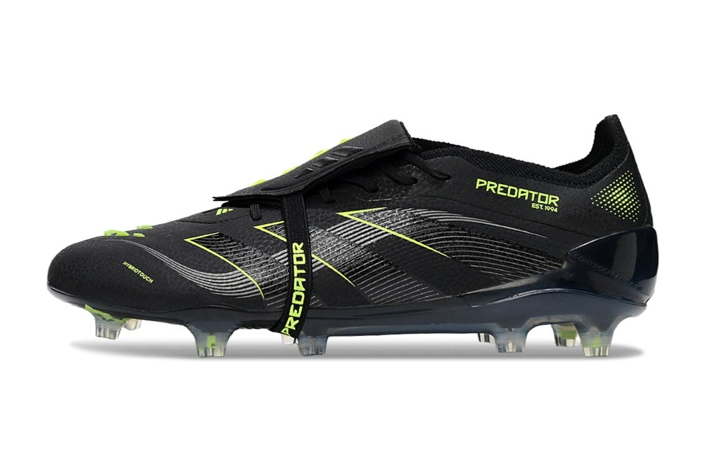 Adidas Predator Elite Tongue FG Electric Stealth Pack - Black/Lucid Lemon
