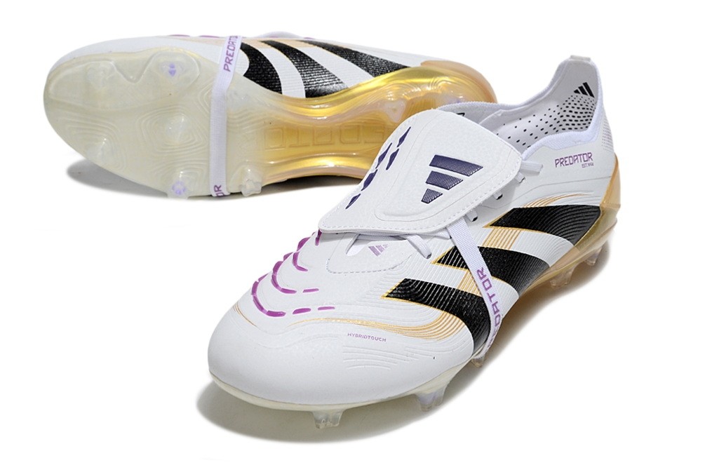 Adidas Predator Elite Tongue FG Road to Glory Pack - White/Gold/Black