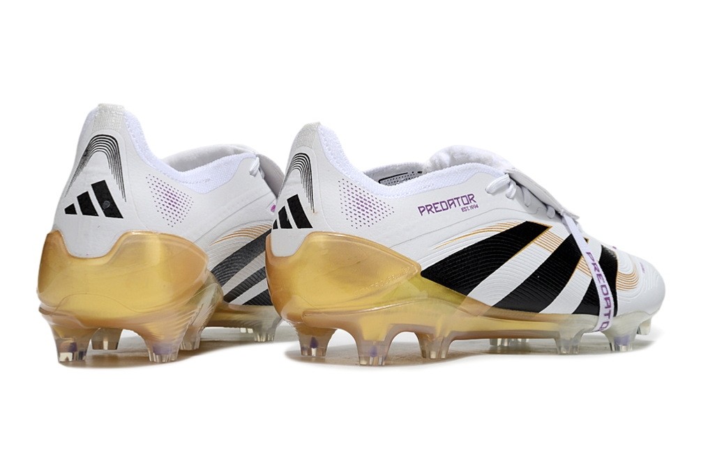 Adidas Predator Elite Tongue FG Road to Glory Pack - White/Gold/Black