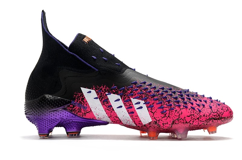 Adidas Predator Freak+ FG - Core Black / White / Shock Pink