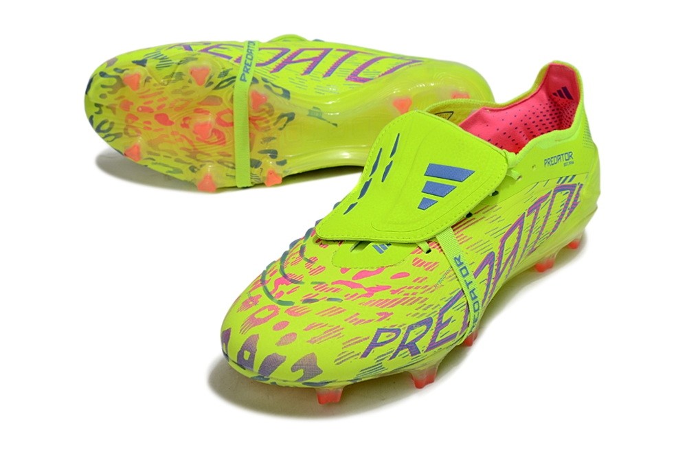 Adidas Predator Mystic Victory Pack Elite Tongue FG - Lucid Lemon/Lucid Pink/Blue Fusion