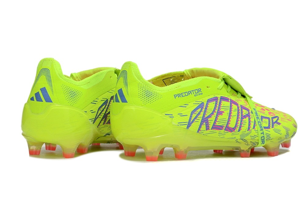 Adidas Predator Mystic Victory Pack Elite Tongue FG - Lucid Lemon/Lucid Pink/Blue Fusion