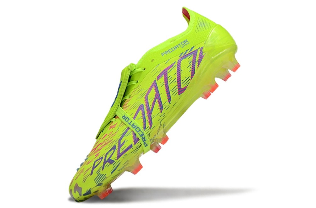 Adidas Predator Mystic Victory Pack Elite Tongue FG - Lucid Lemon/Lucid Pink/Blue Fusion