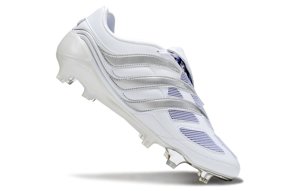 Adidas Predator Precision Elite FG Silver Strike Made in Germany - White/Silver Metallic