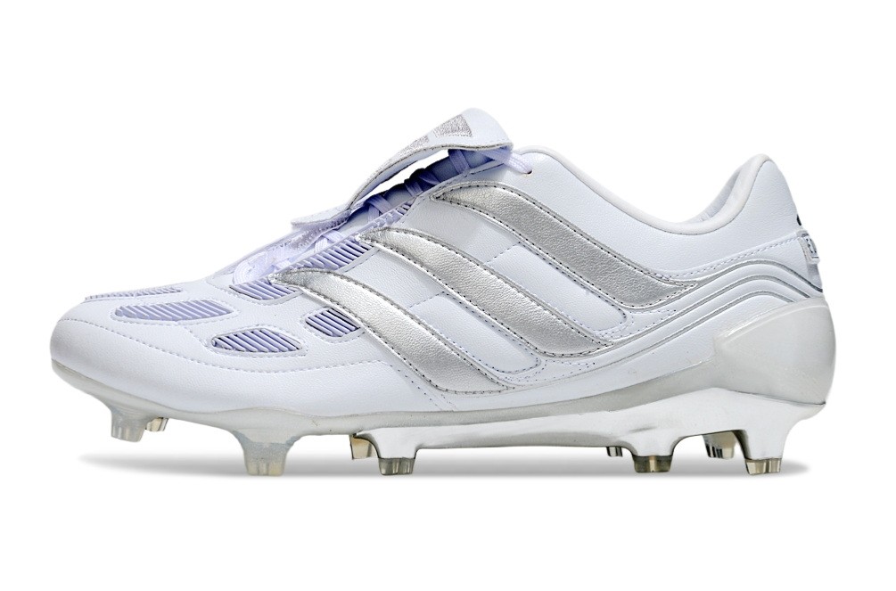 Adidas Predator Precision Elite FG Silver Strike Made in Germany - White/Silver Metallic