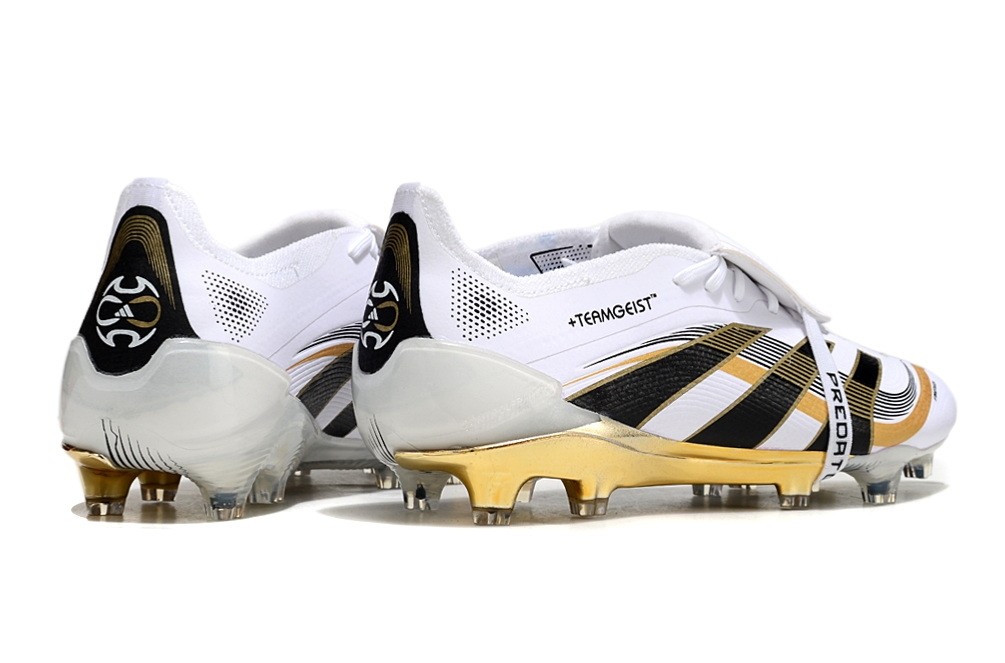 Adidas Predator Teamgeist Pack Elite FT Tongue FG - White/Black/Metallic Gold