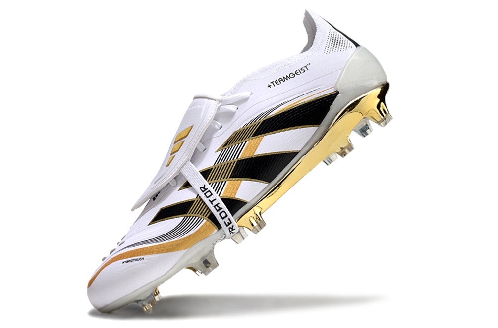 Adidas Predator Teamgeist Pack Elite FT Tongue FG - White/Black/Metallic Gold