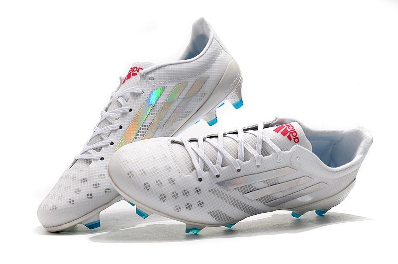 Adidas X 99.1 FG - Cloud White / Bright Cyan / Shock Pink