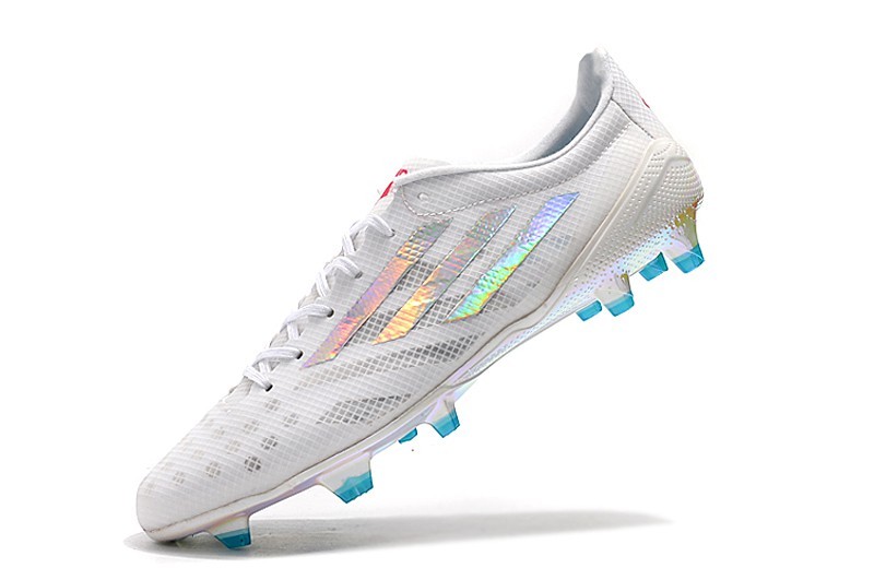 Adidas X 99.1 FG - Cloud White / Bright Cyan / Shock Pink