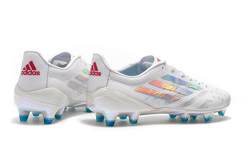 Adidas X 99.1 FG - Cloud White / Bright Cyan / Shock Pink