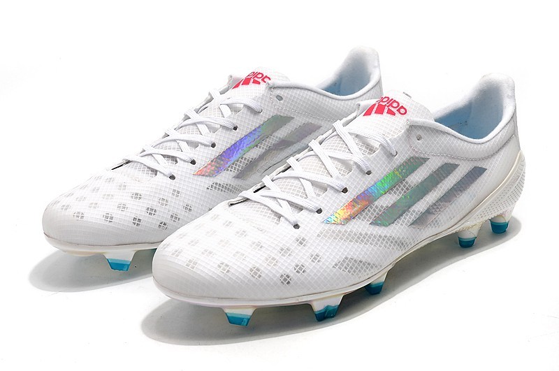 Adidas X 99.1 FG - Cloud White / Bright Cyan / Shock Pink