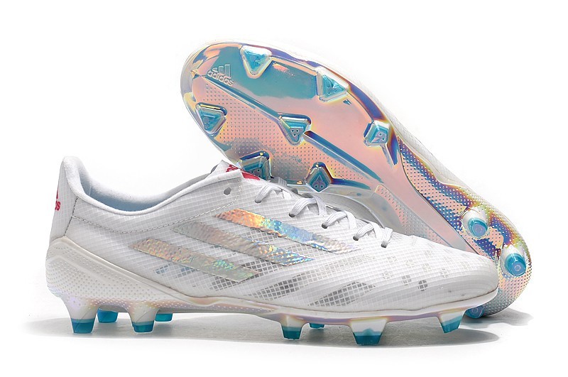 Adidas X 99.1 FG - Cloud White / Bright Cyan / Shock Pink