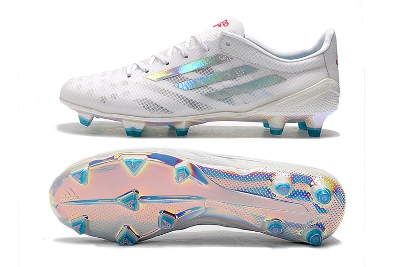 Adidas X 99.1 FG - Cloud White / Bright Cyan / Shock Pink