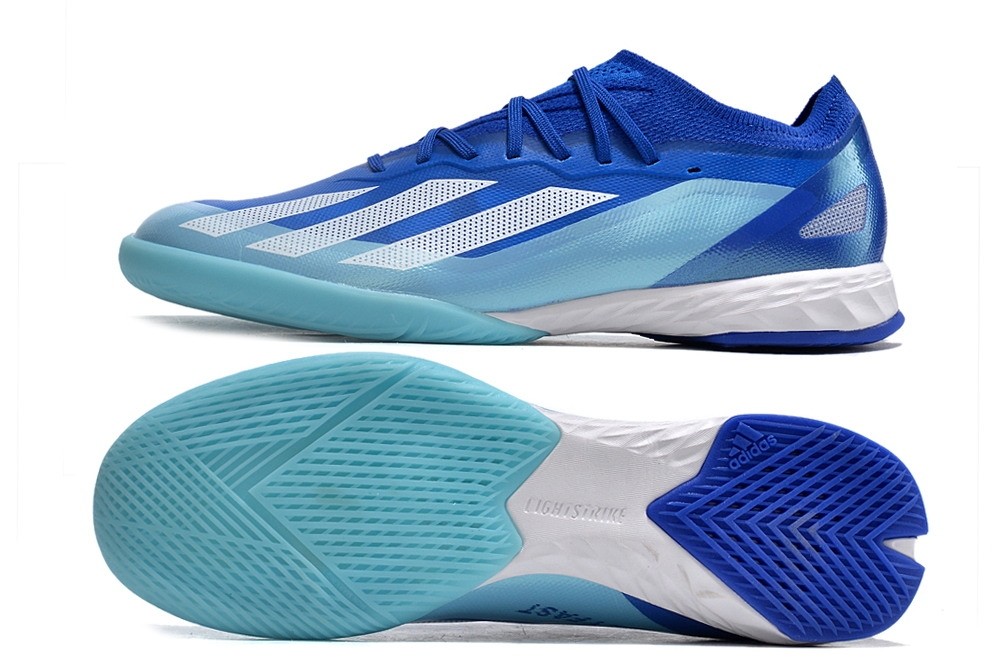 Adidas X CrazyFast.1 IC Indoor Marinerush Pack - Royal Blue/White