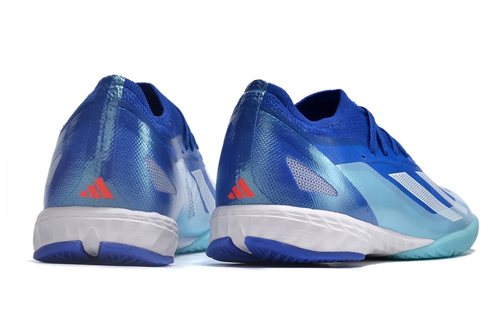 Adidas X CrazyFast.1 IC Indoor Marinerush Pack - Royal Blue/White