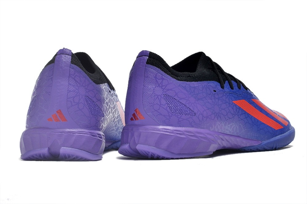 Adidas X CrazyFast.1 IN Indoor Cleats Salah Egyptian Nights - Purple/Red/Gold
